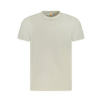 Beige Cotton Men's T-Shirt