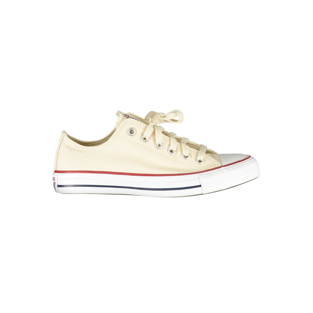 Beige Polyester Women Sneaker