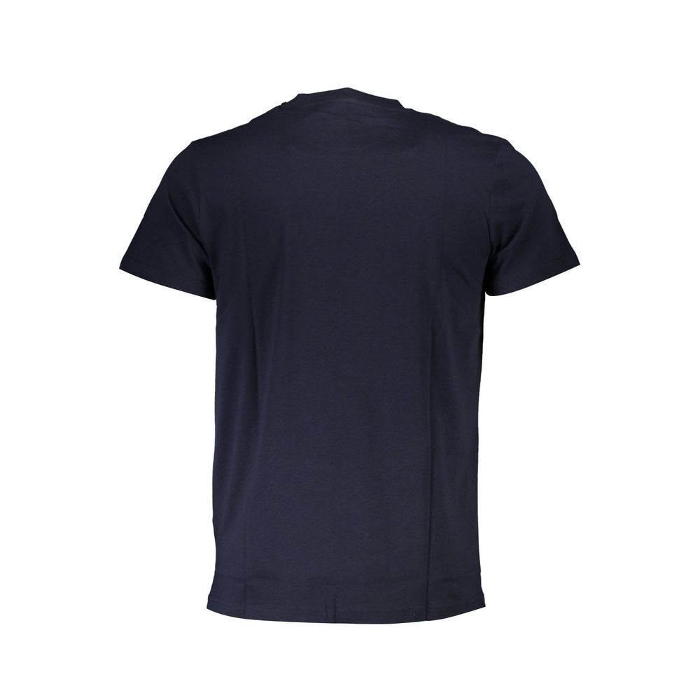 Blu Cotton Men T-Shirt