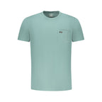 Green Cotton Men T-Shirt