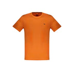 Arancione Cotton Men T-Shirt
