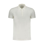 White Cotton Mens Polo Shirt
