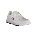 White Polyurethane Men's Sneaker