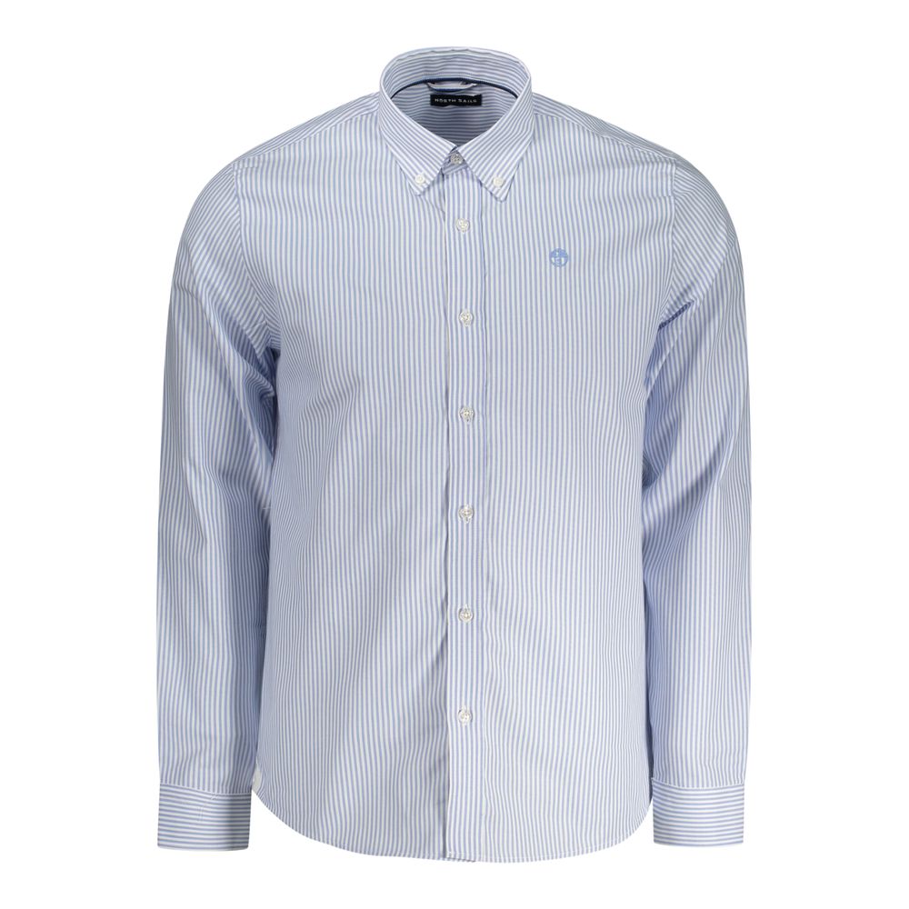 Azzurro Cotton Men Shirt