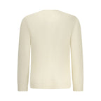 Beige Cotton Men Sweatshirt