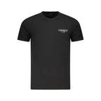 Black Cotton Men T-Shirt