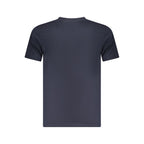 Blu Cotton Men T-Shirt