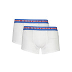White Cotton Men's Boxer