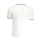 White Cotton Men's Polo Shirt