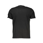 Black Cotton Men T-Shirt
