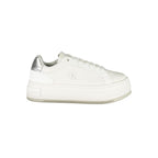 Bianco Leather Women Sneaker