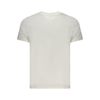 White Cotton Men's T-Shirt