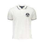 White Cotton Men's Polo Shirt