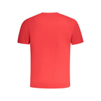 Red Cotton Men T-Shirt