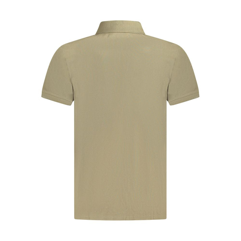 Green Cotton Polo T-Shirt