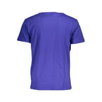 Blu Cotton Men T-Shirt