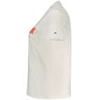 Beige Cotton Women T-Shirt