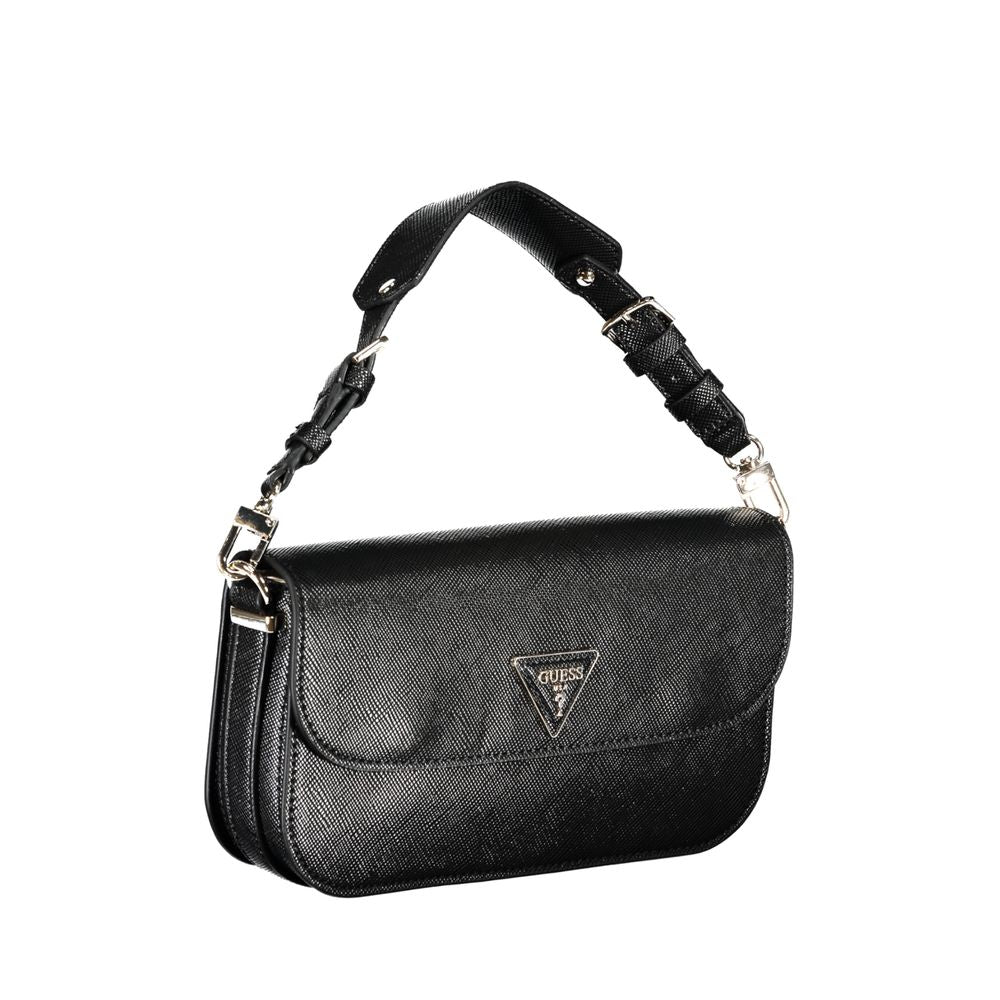 Nero Poliuretano Woman Handbag