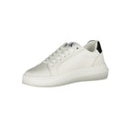 White Leather Women Sneaker