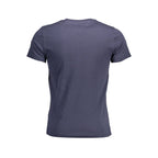 Blue Organic Cotton Men T-Shirt