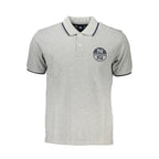 Grigio Cotton Mens Polo Shirt