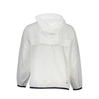 White Nylon Men's Waterproof Jacket