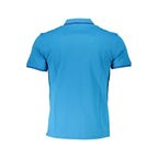 Azzurro Cotton Men Polo Shirt
