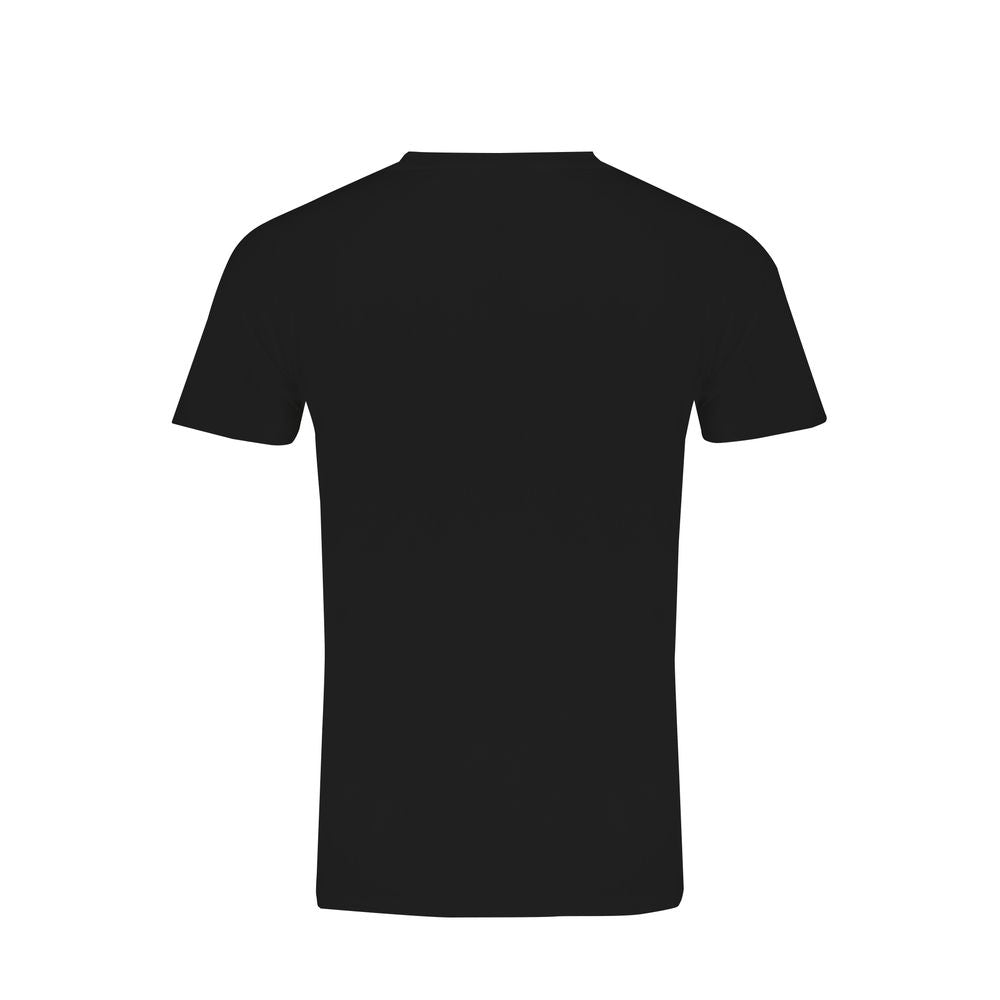 Black Cotton Men's T-Shirt