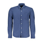 Blue Organic Cotton Men Shirt