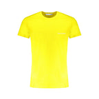 Yellow Cotton Men's T-Shirt