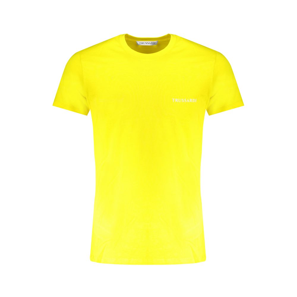 Yellow Cotton Men's T-Shirt