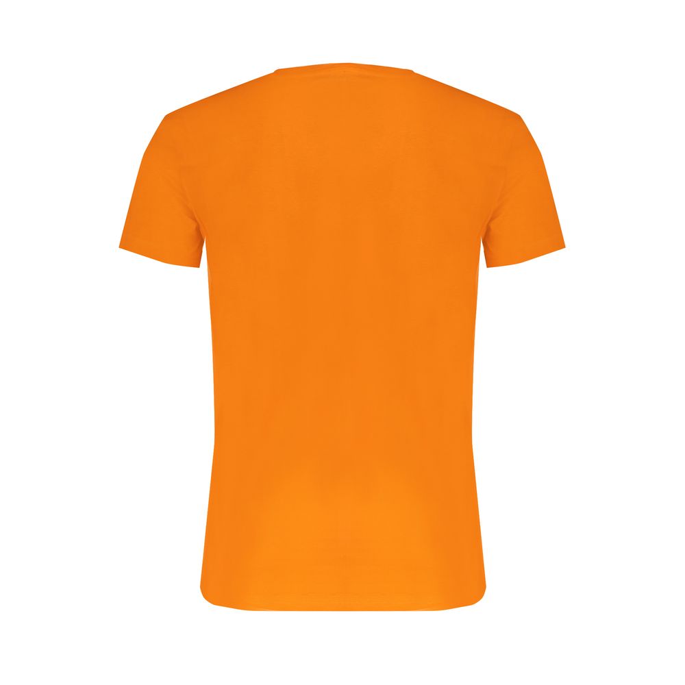 Arancione Cotton Men T-Shirt