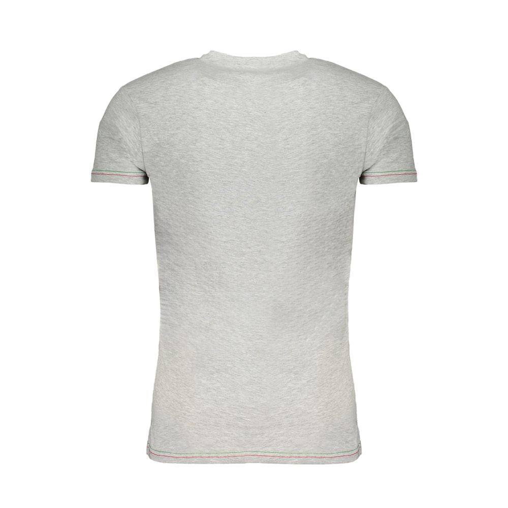 Grigio Cotton Men T-Shirt
