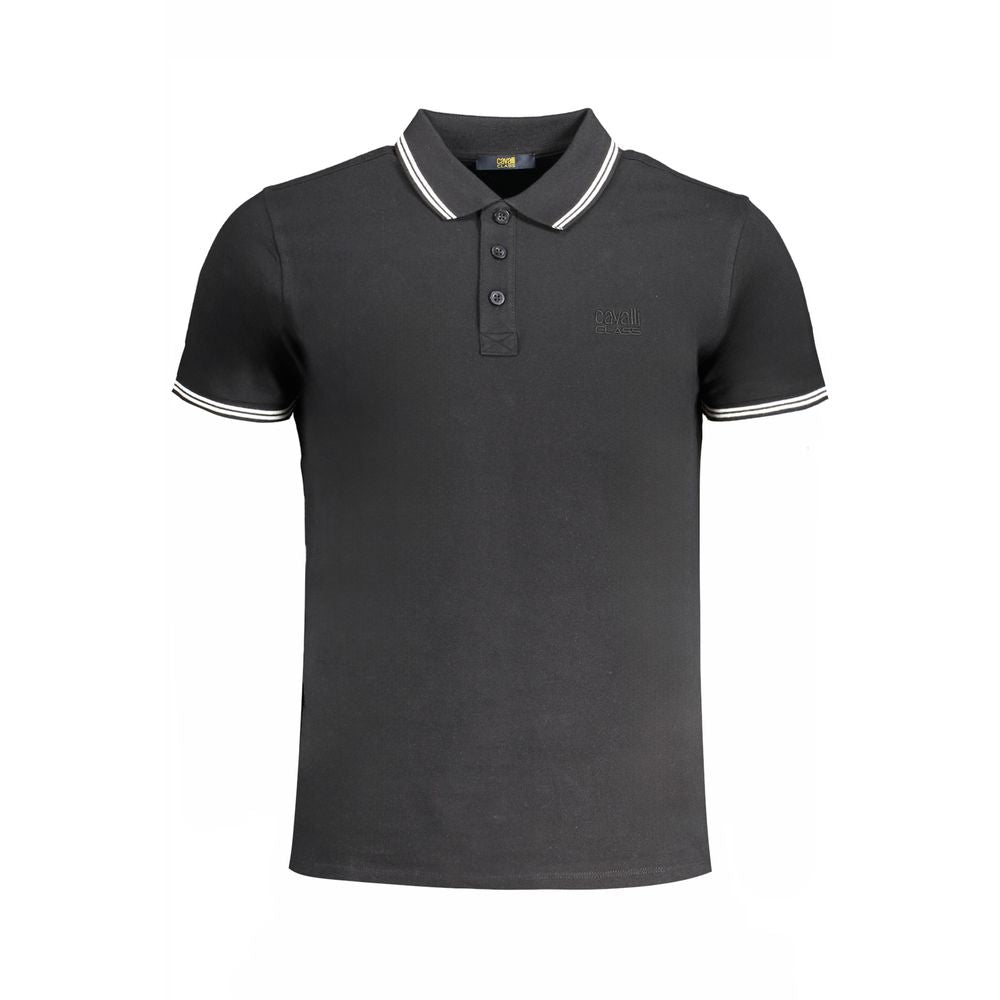 Nero Cotton Men Polo