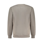 Grigio Cotton Men Sweatshirt