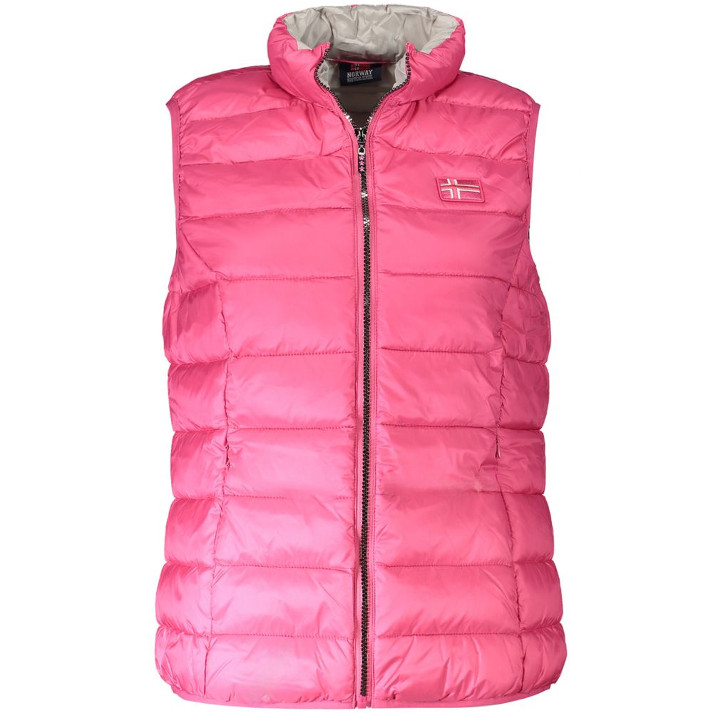 Rosa Poliammide Woman Vest