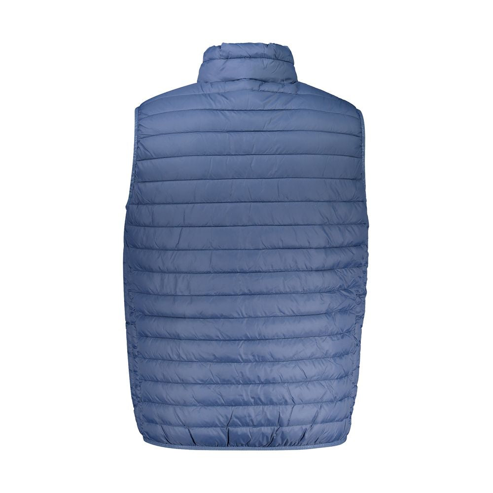 Blue Polyamide Men's Vest