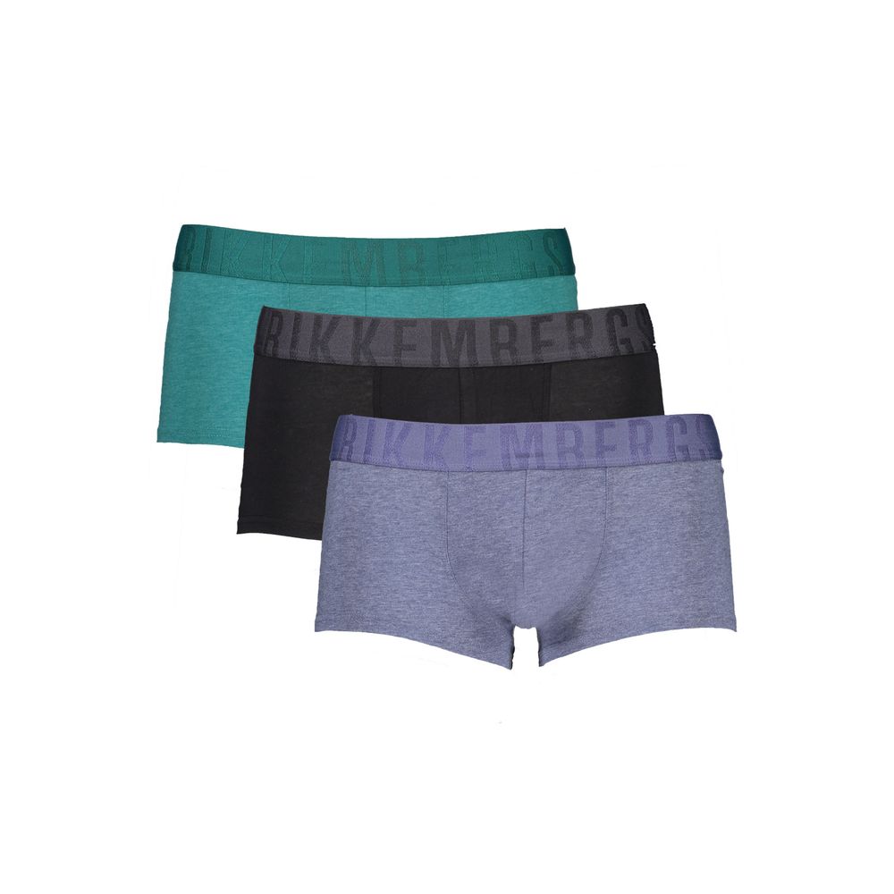 Black Cotton Men Underwear