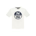 White Cotton Men's T-Shirt