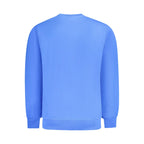 Blue Cotton Men's Sweatshirt