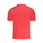 Red Cotton Men Polo