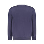 Navy Cotton Men Sweatshirt