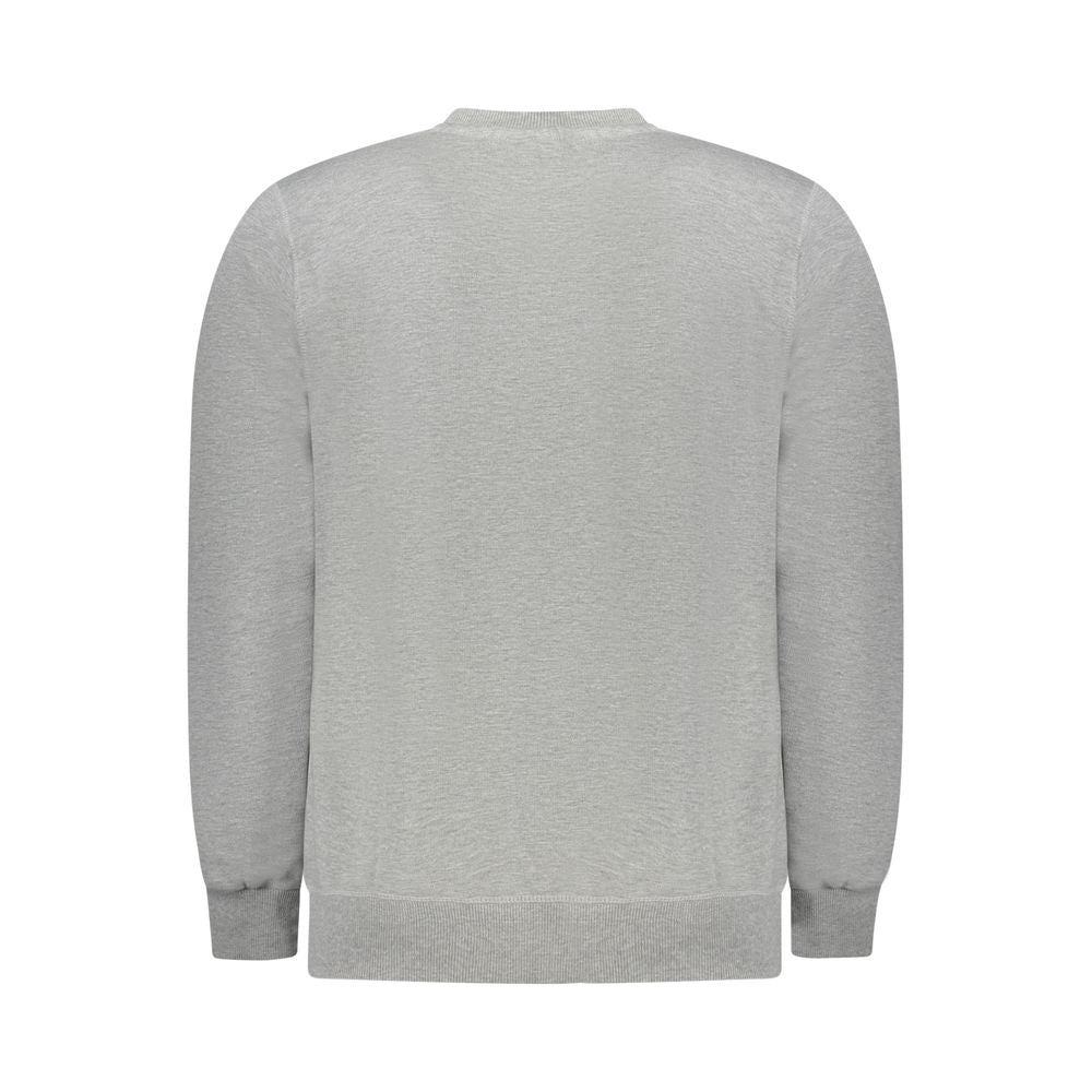Grigio Cotton Men Sweatshirt