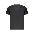 Black Cotton Men T-Shirt