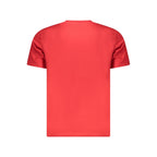 Red Cotton Men T-Shirt