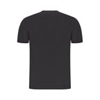 Black Cotton Men's T-Shirt