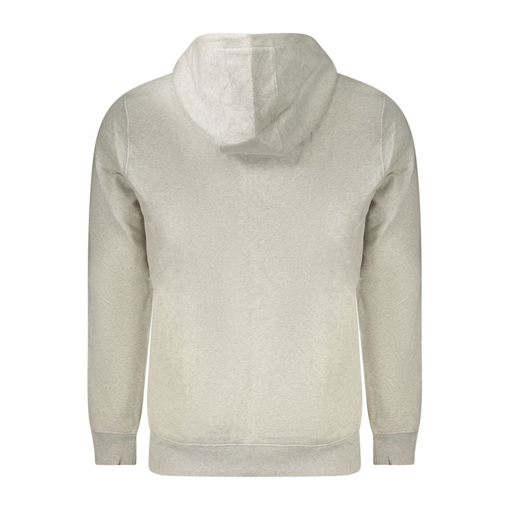 Grigio Cotton Men's Sweatshirt Hoodie