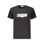 Black Cotton Men's T-Shirt