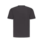 Black Cotton Men's T-Shirt