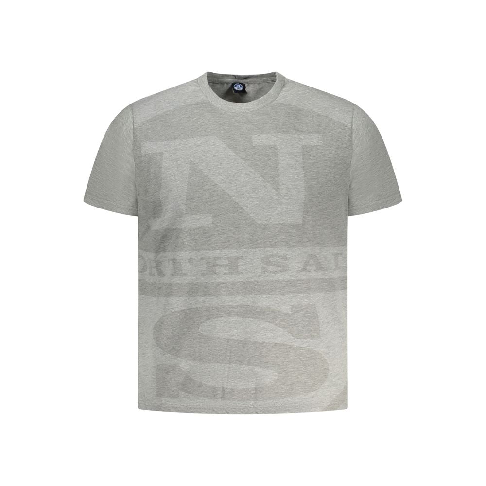 Grigio Cotton Mens T-Shirt